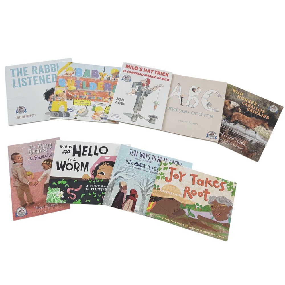 Dolly Parton Imagination Library Book Lot Kids Bilingual Picture Books 9pc Mixed